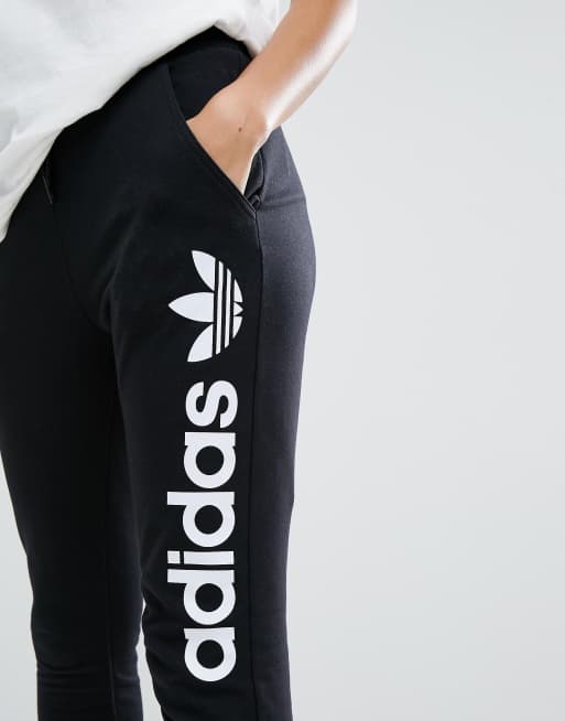 adidas Light Logo Track Pant In Black