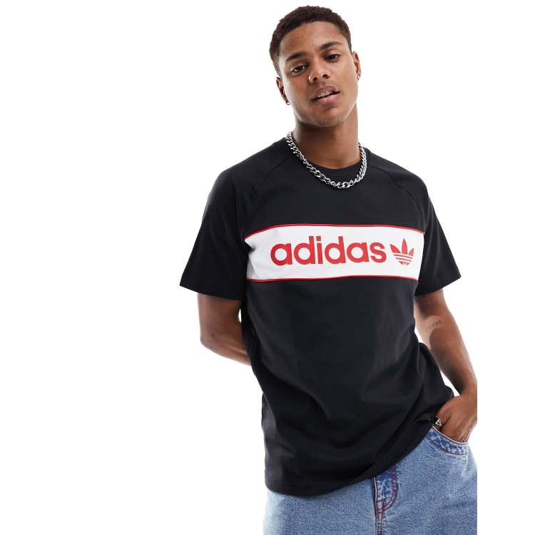 Adidas linear hot sale t shirt