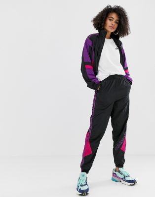 adidas originals 90's colour block woven track pants