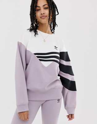 adidas originals linear crew neck sweatshirt