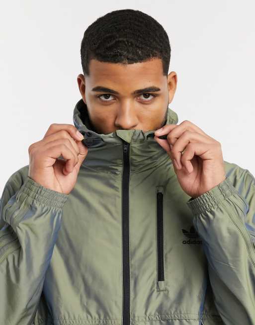 Adidas hot sale windbreaker asos