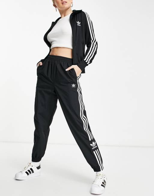 Adidas originals 3-stripes woven 2025 lock up track top