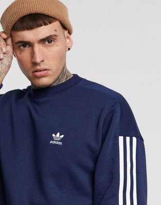 adidas lock up logo crew neck sweatshirt