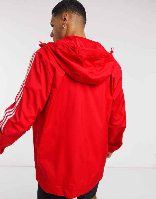 Lush red adidas jacket new arrivals