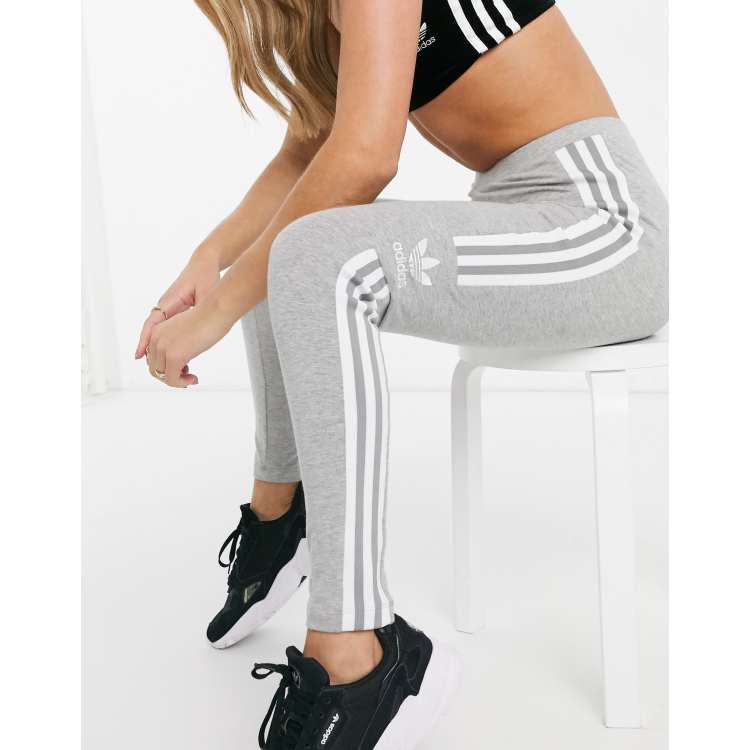 Adidas logo legging best sale