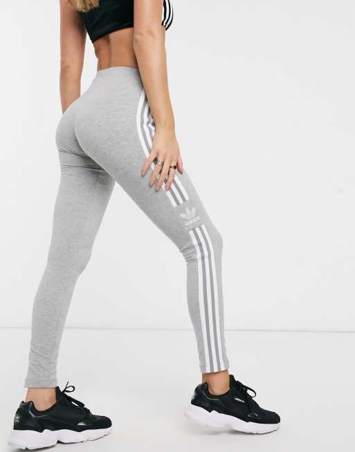 ADIDAS ORIGINALS BIKE LEGGINGS, Leggings Hellgrau Damen