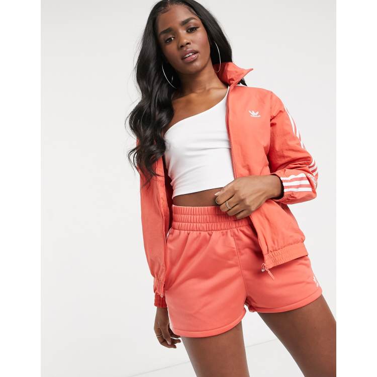 Adidas top coral jacket