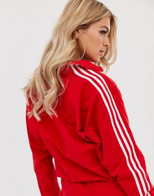adidas originals red jacket