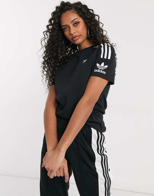 adidas Originals Locked Up t-shirt in black | ASOS