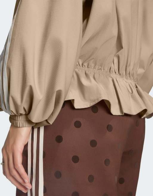 adidas Originals lockeres Oversize-Trainingsoberteil in Khaki, 4 von 4