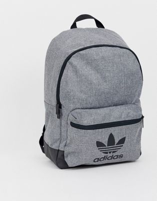 adidas Originals logo backpack in grey | ASOS