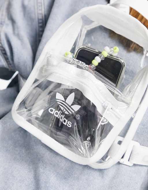 Transparent best sale adidas bag