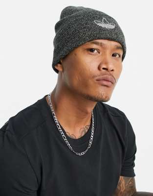 adidas Originals logo beanie hat in black