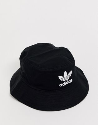 adidas originals bucket hat in black