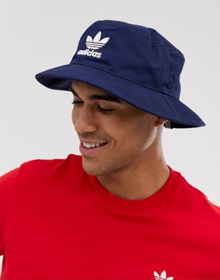 navy adidas bucket hat