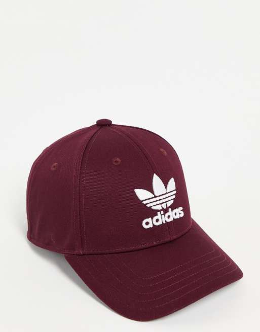 Adidas best sale maroon cap