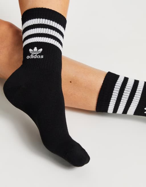 Adidas socks cheap logo on front