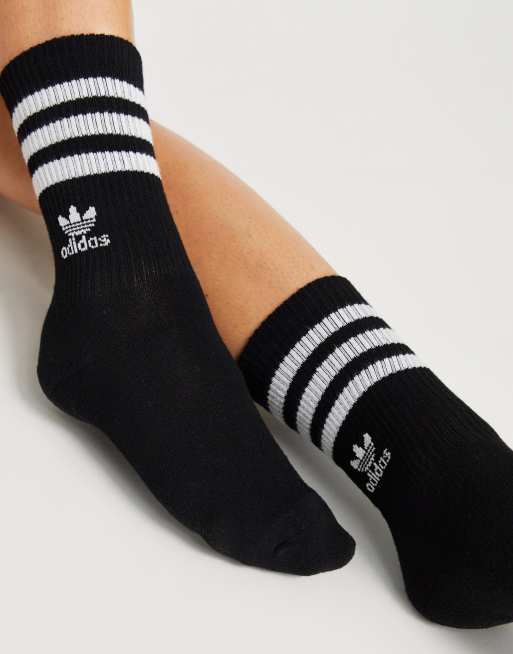 Adidas originals black store socks