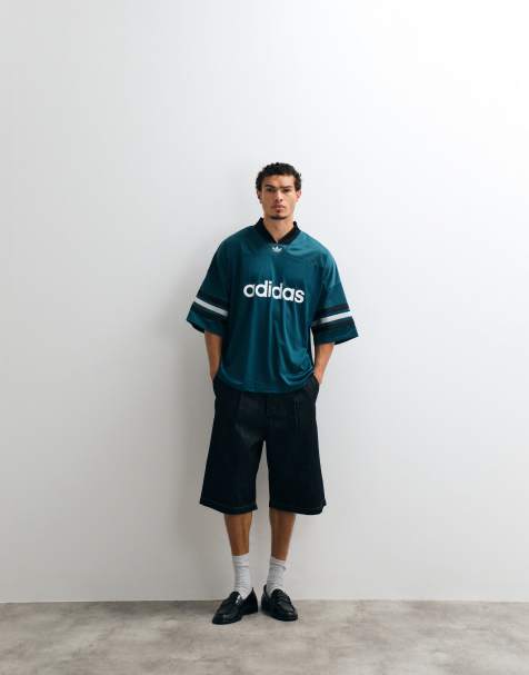 adidas Originals logo jersey in green