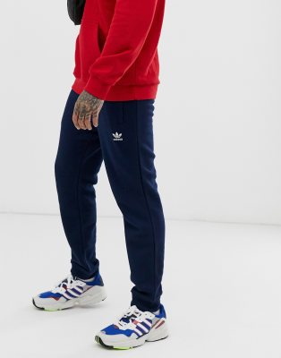 adidas Originals logo joggers in navy | ASOS