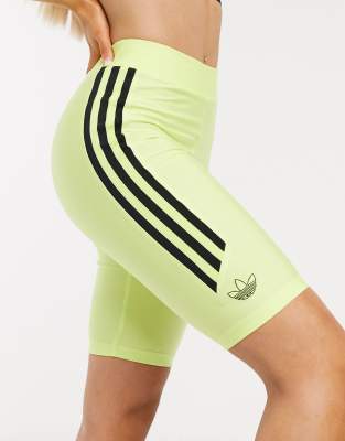 lemon adidas shorts