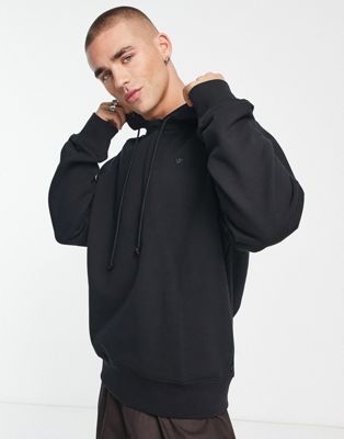 adidas Originals logo nylon hoodie in black | ASOS