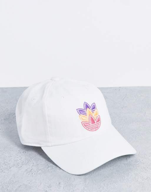 adidas Originals logo play cap in white