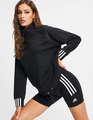 adidas drawstring sweatshirt