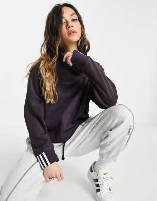 high neck adidas sweatshirt