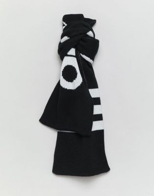 adidas black scarf