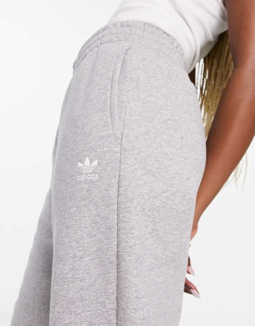 adidas Originals logo sweatpants in gray