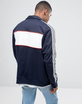 adidas block track top