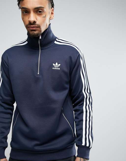 Adidas half zip sales track top