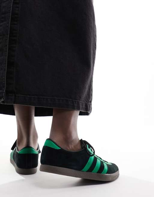 Green hot sale black adidas