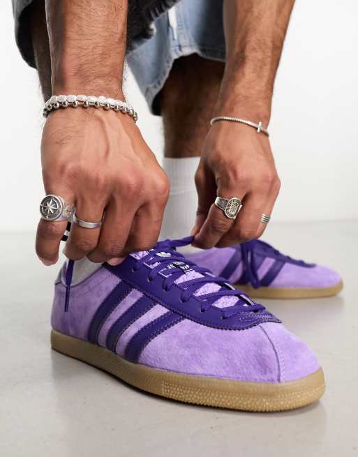 Adidas originals cheap purple shoes