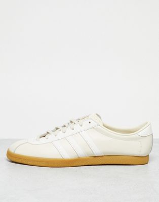  London trainers in cream and white