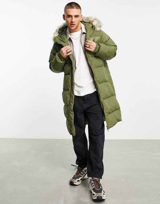 Long puffer 2025 jacket adidas