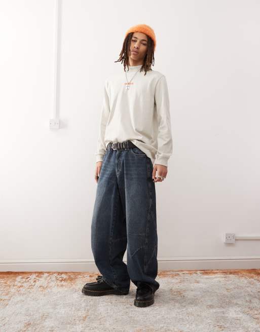 adidas Originals Long Sleeve Mock Neck Q1 Top in beige | ASOS