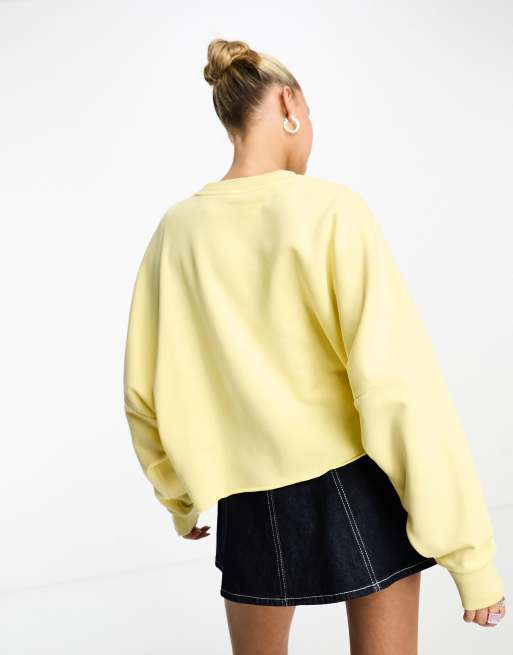 Light yellow 2025 adidas sweatshirt