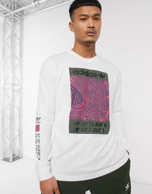 Adidas originals long outlet sleeve shirt