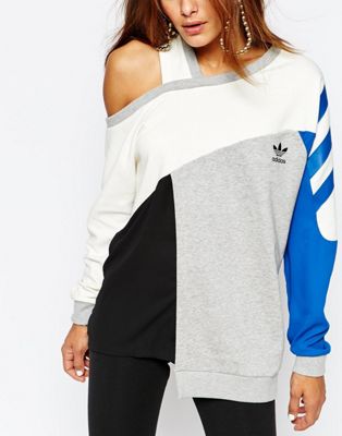 adidas cut out sweater