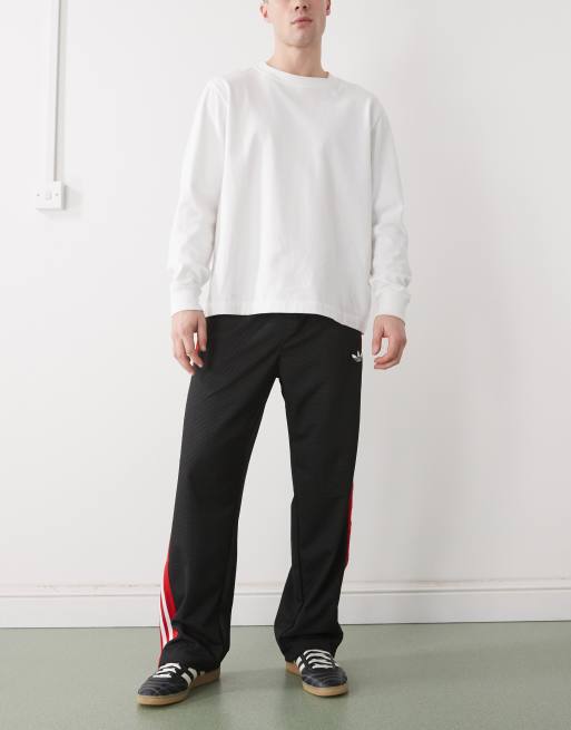 adidas Originals – Loose – Locker geschnittene Trainingshose aus Netzstoff in Schwarz, 2 von 5