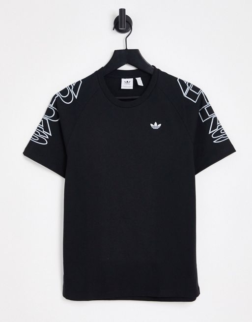 adidas Originals loose t-shirt in black | ASOS