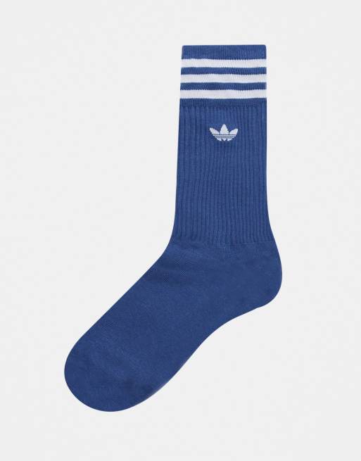 Chaussette adidas bleu best sale