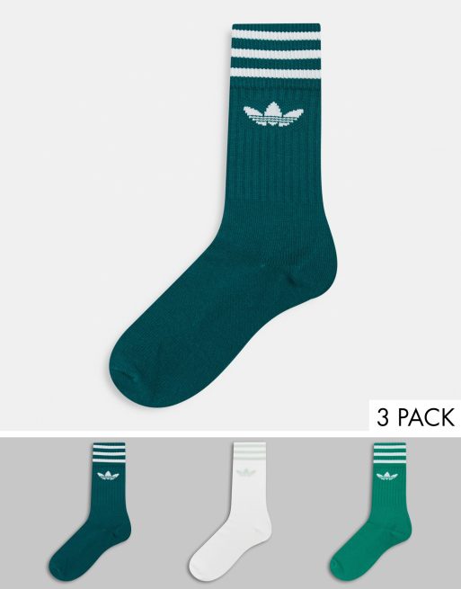 Chaussette adidas verte new arrivals