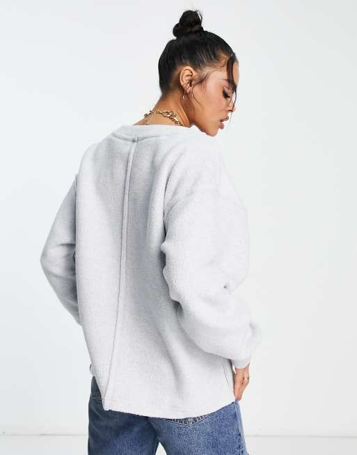 adidas Originals Luxe Lounge Gilet Gris clair ASOS