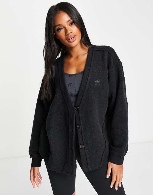 adidas Originals – Luxe Lounge – Svart kofta