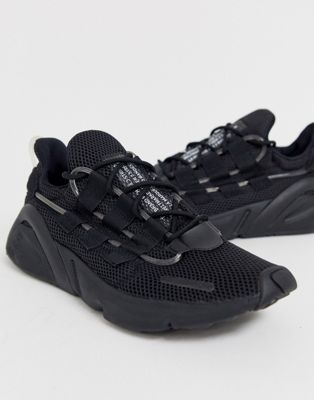 adidas originals lx adiprene sneakers in triple black