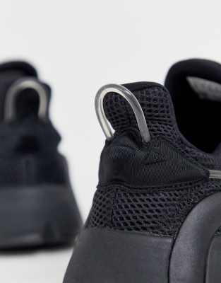 adidas originals lx adiprene sneakers in triple black