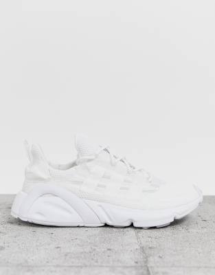 adidas originals lx adiprene sneakers in triple white